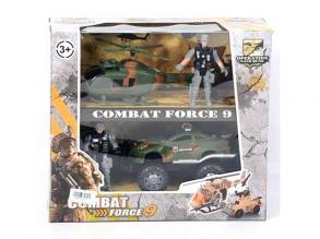 Combat Force 9 Militärspielzeugset mit zwei Actionfiguren