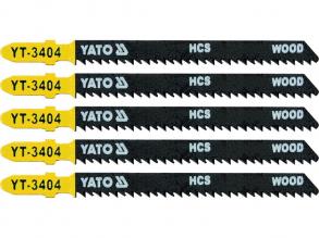 YATO Dekupiersägeblatt T10TPI zum Schneiden von Holz 5 Stück/Stk (sauberer Schnitt)