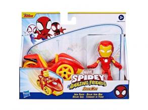 Spider-Man: Spider-Man und seine wunderbaren Freunde Iron Man mit Auto - Hasbro