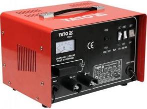 YATO Batterieladegerät 12-24V 25A 170-350Ah