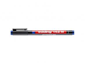 Edding 142 M OHP Permanent 1mm blauer Marker