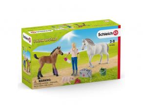 Schleich: Arztbesuch mit Stute und Fohlen