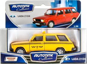 Lada 2104 Taxi Metallwagen im Maßstab 1:34 - Maisto