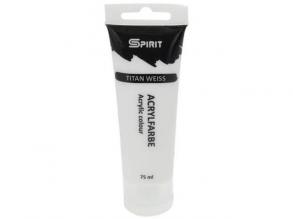 Spiritus: weiße Acrylfarbe 75ml