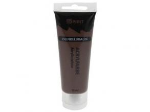 Spiritus: dunkelbraune Acrylfarbe 75ml