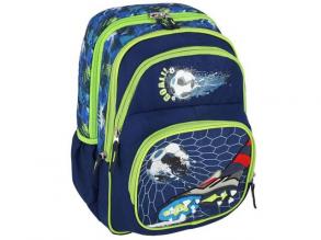 Fußballtor ergonomische Schultasche, Rucksack 40x20x18cm