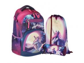 Spirit: Be Magical Muster Schultasche, Rucksack 3er Set