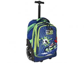 Spirit: Trolley Football No.10 rollender Schulrucksack 23x34x46cm