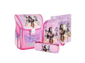 Spirit: Love Horse 4pcs Cooles ergonomisches Schulranzen-Set