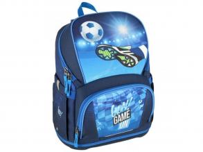 Spirit: Fußballspiel ergonomische Schultasche, Rucksack 40x29x15cm