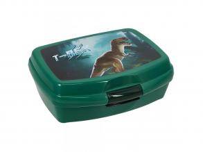 Spirit: T-Rex dunkelgrün Lunchbox 550ml 16,8x13,5x6,5cm