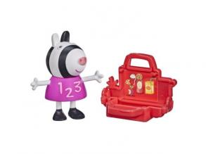 Peppa Pig: Zoé das Zebra mit Lunchbox-Figurenset - Hasbro