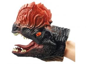 Dilophosaurus Dinosaurier Handpuppe