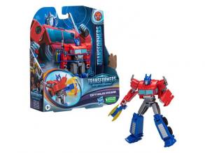 Transformers: Earthspark Warrior - Optimus Prime Wandelbarer Roboter Figur - Hasbro