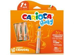 Carioca: 3 in 1 Baby-Buntstifte im 10er-Set