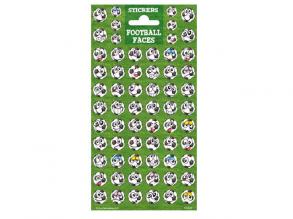 Fußball-Smile-Sticker-Set