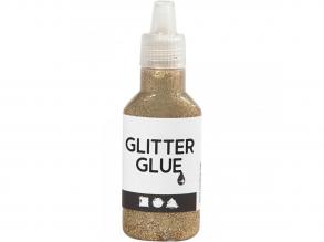 Glitzerkleber Gold, 25ml