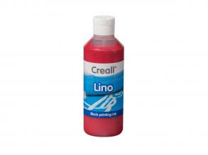 Creall Lino Blockprint Farbe Dunkelrot, 250ml