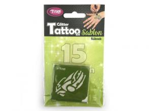 TyToo: Fahrzeuge boyish Glitter Tattoo Vorlage Satz von 15pcs