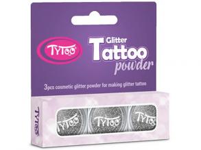 TyToo: Silbernes Glitzerset 3x2,5ml