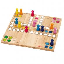 Hölzerne Ludo Spiel-Variable