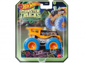 Hot Wheels: Monster Trucks Loco Punk leuchtet im Dunkeln Fahrzeug - Mattel