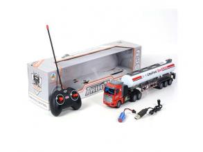 RC Fuel Truck mit Fernsteuerung und Licht 1/48