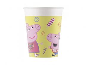 Peppa Pig Pappbecher - 200 ml, 8 Stück / Packung