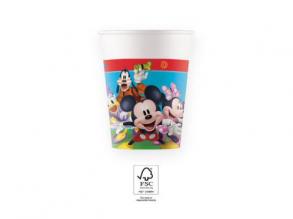 Mickey Rock the House Pappbecher - 200 ml, 8 Stück / Packung