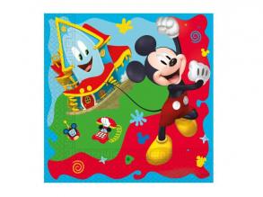 Mickey Rock the House Serviette - 33 cm x 33 cm, 20 Stück / Packung