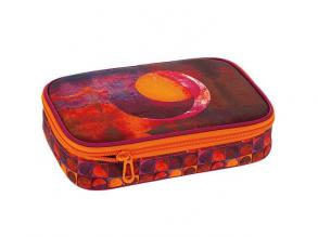 Ars Una: Orange Moon mehrstufiger faltbarer Stifthalter 22,5x15,5x4,5cm