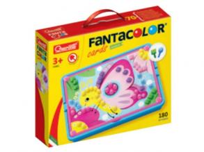 Quercetti: Fanta Color Cards Natur kreativ klebrig Spielset