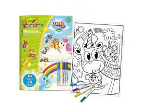 Crayola: Mini Kids Maxi-Mal- und Markierstiftset - Streichelzoo