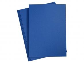 Farbkarton Mitternachtsblau A4, 20 Blatt