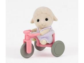 Lammkind mit Fahrrad Sylvanian Families