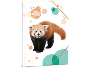 Ars Una: Cute Animals - Niedlicher roter Panda Gummifolder Größe A/4