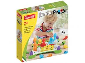 Quercetti: Jumbo Peggy 41-teiliges Stick-Set