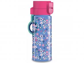 Ars Una: Pearl Blossom Blue floral BPA freie Feldflasche 475ml