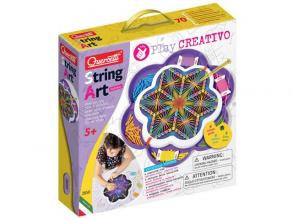 Quercetti: Spiel Creativo String Art Mandala kreatives Spiel