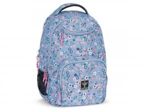 Ars Una: Pearl Blossom floral AU-6 Schultasche, Rucksack 34x45x26cm