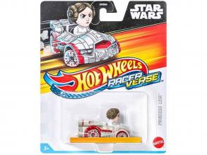 Hot Wheels: RacerVerse - Star Wars Prinzessin Leia Charakter Auto - Mattel