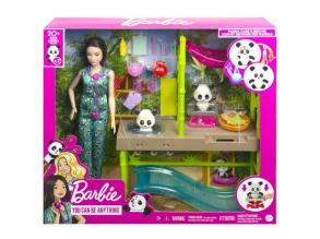 BarbieŽ: Pandaovi Spielset mit Puppe und Zubehör - Mattel