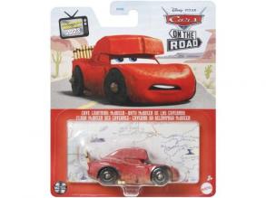 Verda: Road Adventure Steinzeit Lightning McQueen Charakter Auto 1/55 - Mattel