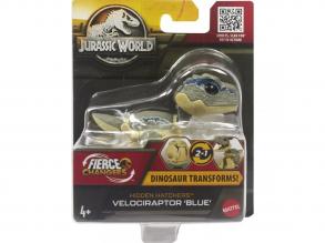 Jurassic World: Wiederauferstehender Dinosaurier Baby Velociraptor "Blauer" Dinosaurier - Mattel