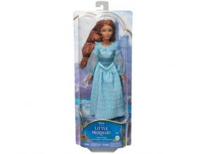 Disney Die kleine Meerjungfrau: Ariel Puppe im blauen Kleid 30cm - Mattel