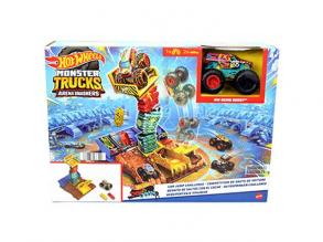 Hot Wheels: Monster Trucks Live Arena Semi-Finale - Car Jumping Challenge - Mattel