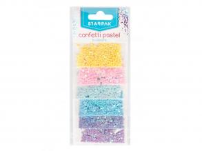 Glitter Pastell 2g, 6 Farben