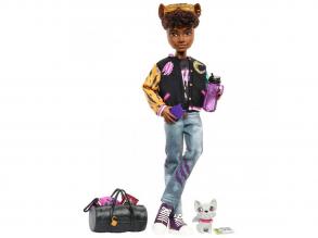 Monster High : Clawd Wolf Puppe mit Haustier und Zubehör - Mattel