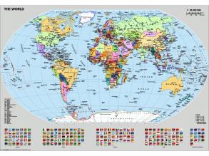 Puzzle 1000 Teile - Weltkarte