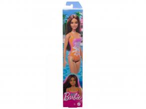 Barbie Beach Puppe in buntem Blumenmuster Badeanzug - Mattel